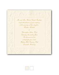 Old World Elegance Wedding Invitation