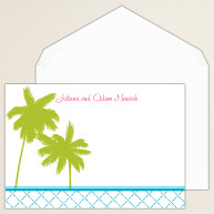 Palm Passion Thank You Note