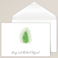 Palm Tree Passions Thank You Note