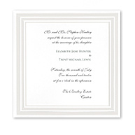 Pearl Pleasure Wedding Invitation