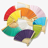 Personalized Paper Fans