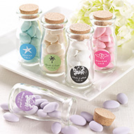 Personalized "Vintage" Milk Jar Favor - Set of 24