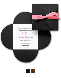 Petal Wrap Wedding Invitation
