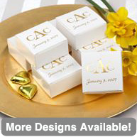 Personalized Petite Wedding Favor Box