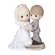 Precious Moments "Two Lives, One Love" Cake Top