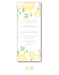 Ravishing Roses Wedding Invitation