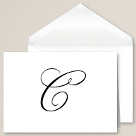 Refined Romance Thank You Note