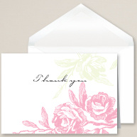 Regal Roses Thank You Note