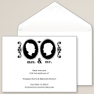 Romantic Cameo Save the Date