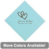 Romantic Hearts Napkin