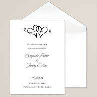 Twin Hearts Wedding Save the Date