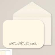 Simple Elegance Thank You Note