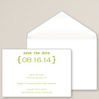Simplicity Save the Date