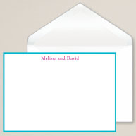 Simply Colorful Thank You Note