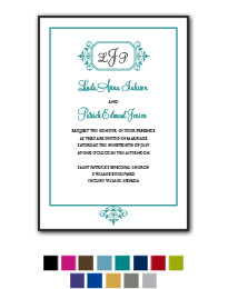 Simply Love Wedding Invitation