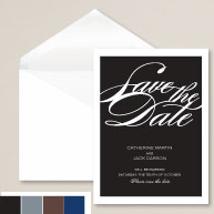 So Into You Save the Date Card