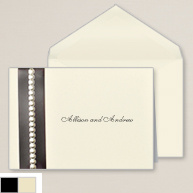 Sophisticated Sparkle Thank You Note