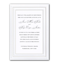 Sophisticated Style Wedding Invitation