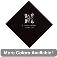 Square Flourish Napkin
