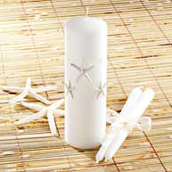 Starfish Unity Candle and Tapers Set