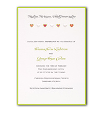 True Love Wedding Invitation