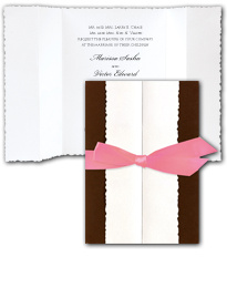 Tuxedo Wedding Invitation