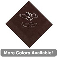 Twin Hearts Napkin