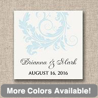 Venice Wedding Favor Tags