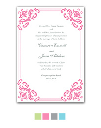 Victorious Love Wedding Invitation
