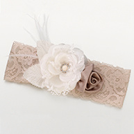 Vintage Floral Wedding Garter