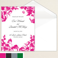 Vintage Garden Save the Date