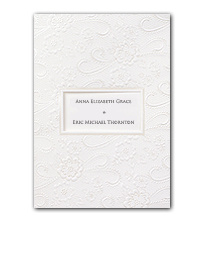 Vintage Lace Wedding Invitation