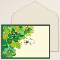 Watercolor Elegance Thank You Note