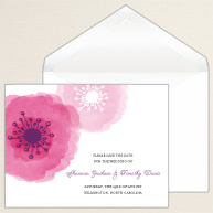 Watercolor Poppy Save the Date