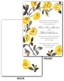 Watercolor Rose Trellis