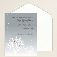 Winter's Essence Save the Date Card