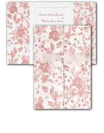 Wrapped in Roses Wedding Invitation