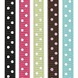 3/8" Polka Dot Grosgrain Wedding Ribbon        (was $39.95 each)