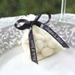 7/8" Personalized Satin Ribbon For Wedding Favors - 24 Colors