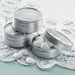 Aluminum Wedding Favor Tins