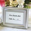 Beaded Frame Wedding Favor and Place Card Holder