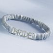 Bejeweled "Bride" Bridal Garter