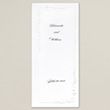 Calla Lily Wedding Program