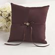 Chocolate Wedding Ring Pillow
