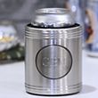Personalized Chrome Beverage Cooler for Groomsmen