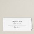 Classic Style Wedding Place Card