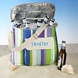 Striped Beach Cooler