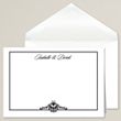 Elegant Flourish Thank You Note