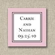 Carrie Design Wedding Favor Tags