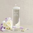 Floating Wedding Unity Candle and Vase